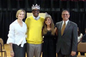 ULM's Homecoming King and Queen