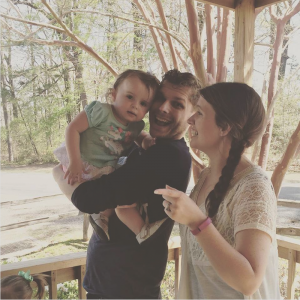 Chris, Brittany and Emersyn Wade (photo courtesy by Chris Wade)